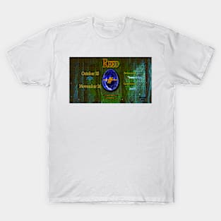 Zodi-Egg Reed with background v1 T-Shirt